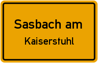 Sasbacham.Kaiserstuhl